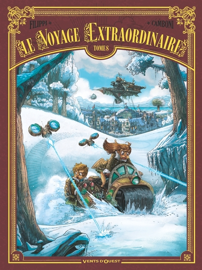 Le voyage extraordinaire, tome 8 : Vingt mille lieues sous les glaces 2/3