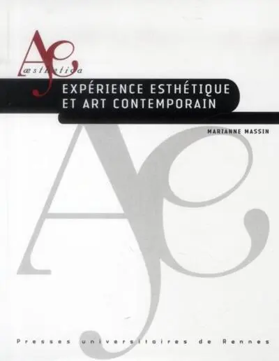 EXPERIENCE ESTHETIQUE ET ART CONTEMPORAIN