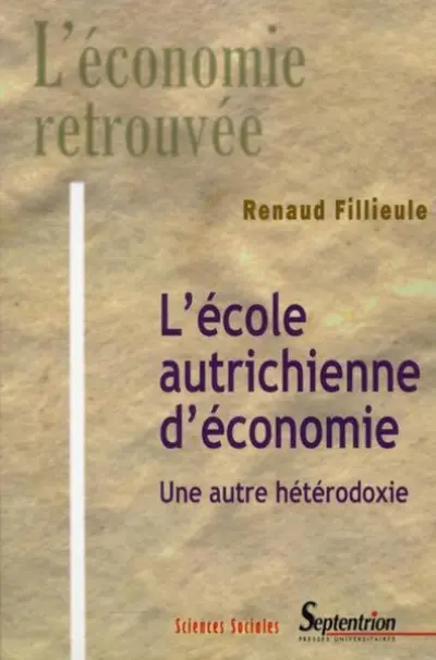 L''ECOLE AUTRICHIENNE D''ECONOMIE