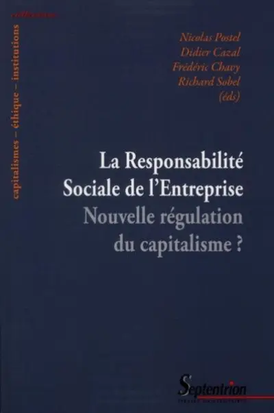 LA RESPONSABILITE SOCIALE DE L''ENTREPRISE