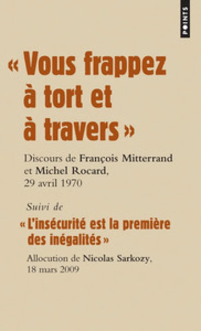 « Vous frappez à tort et à travers »