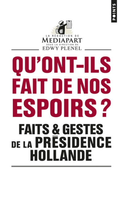 Qu'ont-ils fait de nos espoirs ?