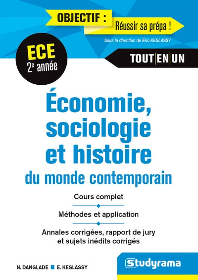 Economie, sociologie, histoire du monde contemporain 2e année ECS