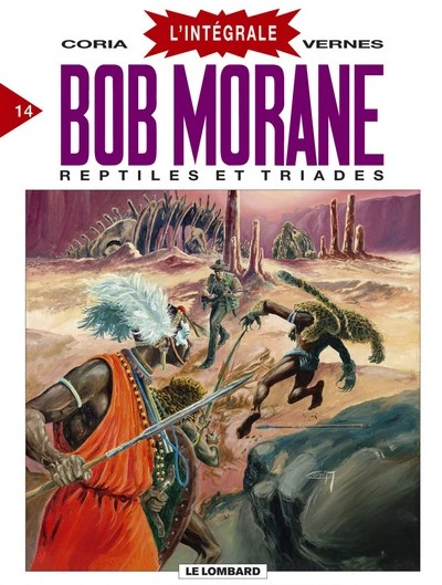 Bob Morane - Intégrale, tome 14 : Reptiles et triades (BD)