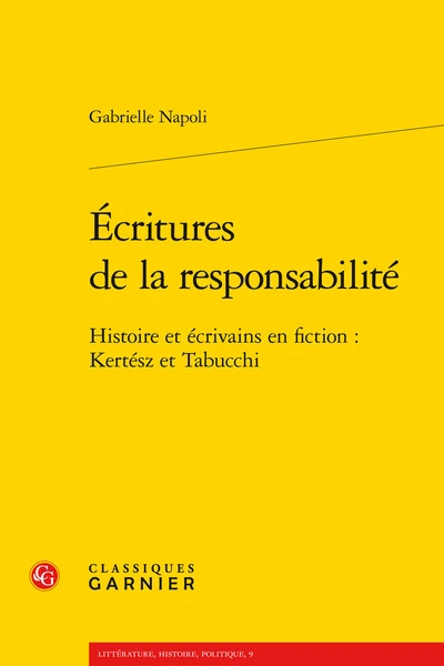 Écritures de la responsabilité