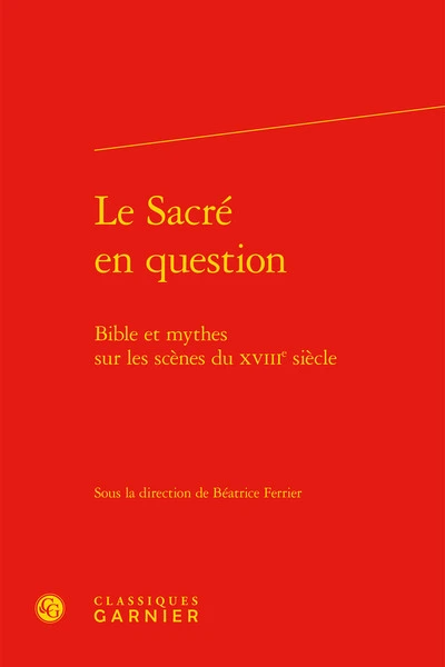 Le Sacré en question