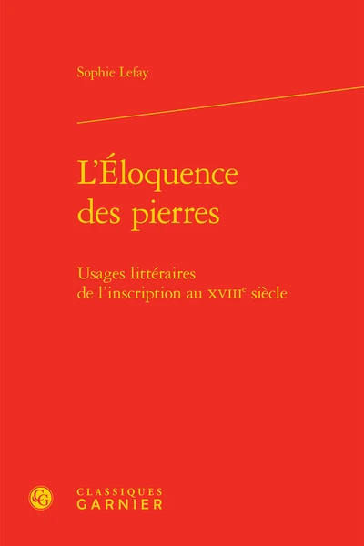 L'Éloquence des pierres