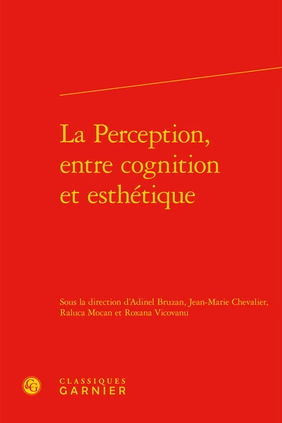 La Perception, entre cognition et esthétique