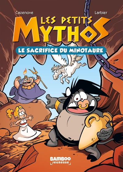 Les petits Mythos, tome 1 : Le sacrifice du minotaure (roman)