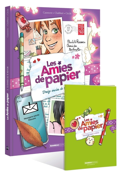 Les Amies de papier - tome 03 + set papeterie