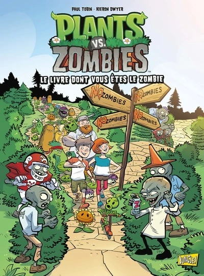 Plants vs Zombies, tome 16 : Le livre dont vous êtes le zombie