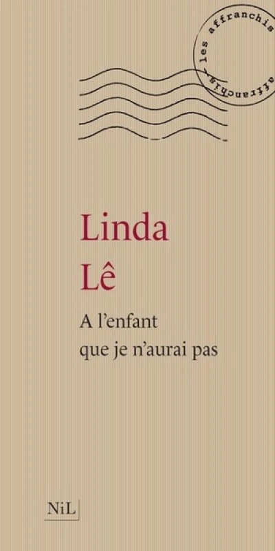 À l'enfant que je n'aurai pas