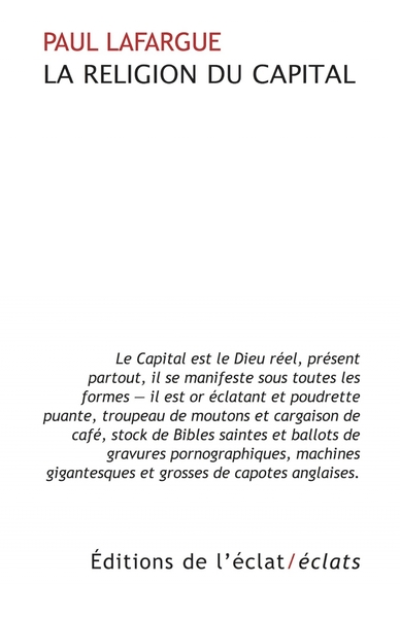 La religion du capital