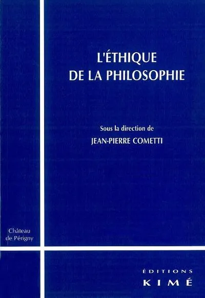 L' Ethique de la Philosophie