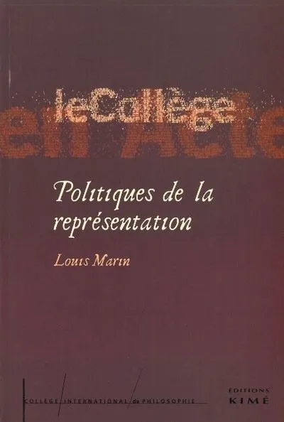 Politiques de la Representation