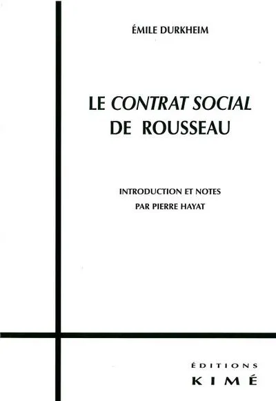 Le Contrat Social de Rousseau