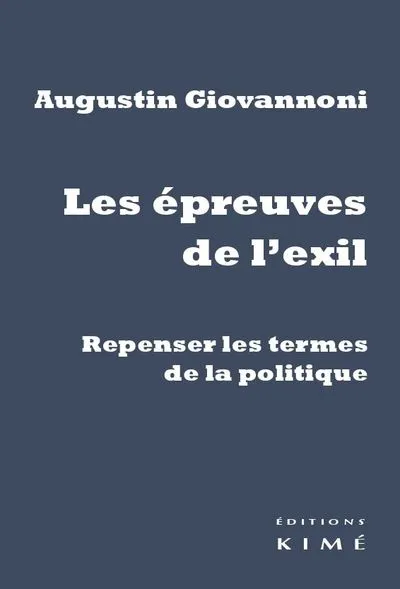 Les épreuves de l'exil