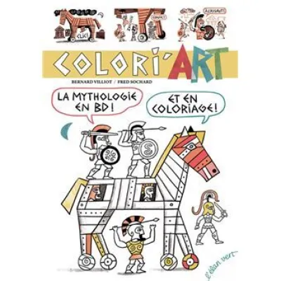 Colori'art - la mythologie en BD ! Et en coloriage ! scénari