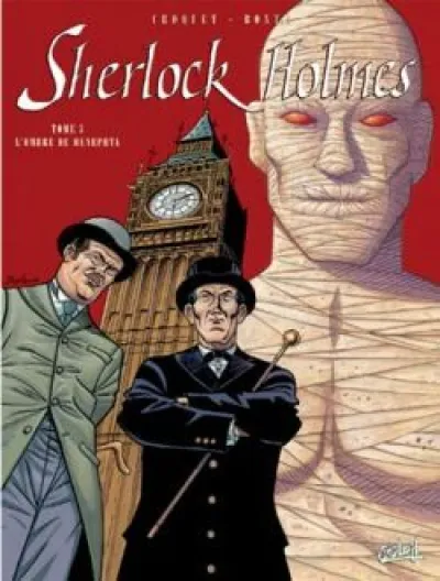 Sherlock Holmes (Croquet, Bonte), tome 3 : L'ombre de Menephta