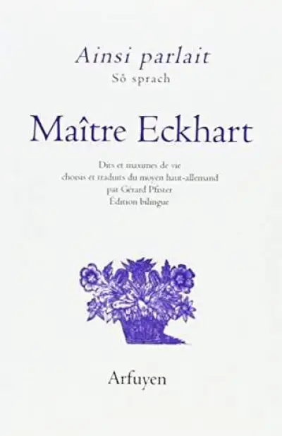 AINSI PARLAIT MAITRE ECKHART