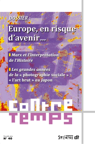 Europe, en risque d'avenir...