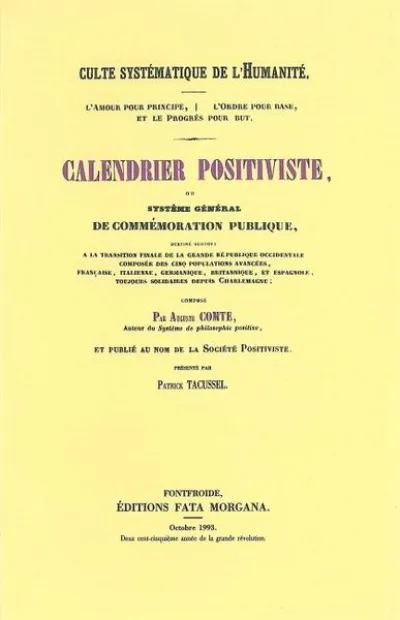 Calendrier positiviste