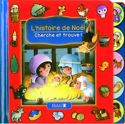 L'histoire de Noël - cherche et trouve