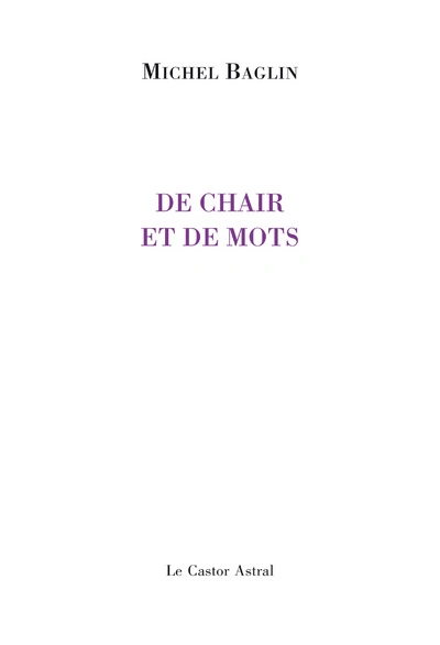 De chair et de mots : Suivi de Embruns de femmes