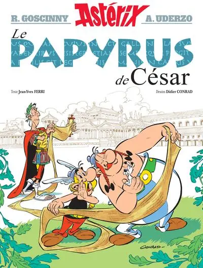 Astérix, tome 36 : Le Papyrus de César