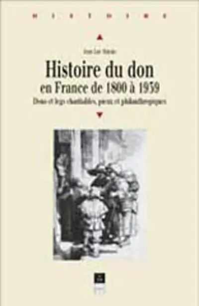 Histoire du don en France de 1800 à 1939