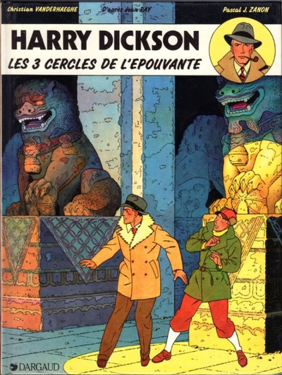 Harry Dickson, tome 3 : Les Trois Cercles de l'épouvante (BD)