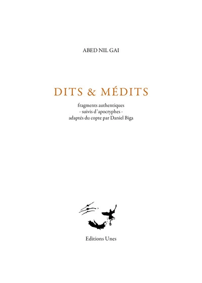 Dits & médits