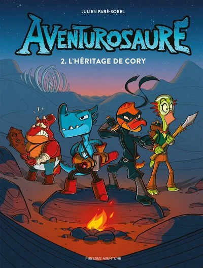 Aventurosaure, tome 2 : L'héritage de Cory