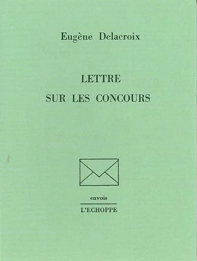 Lettre sur les concours