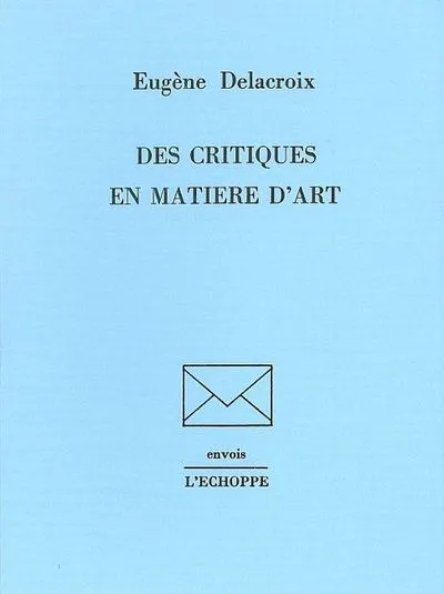 Des Critiques en matière d'art