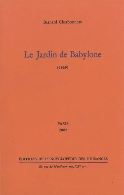 Le Jardin de Babylone