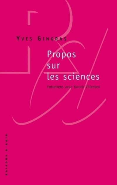 Propos sur les sciences