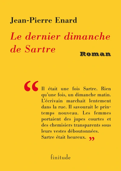 Le dernier dimanche de Sartre