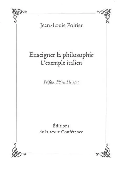 Enseigner la philosophie