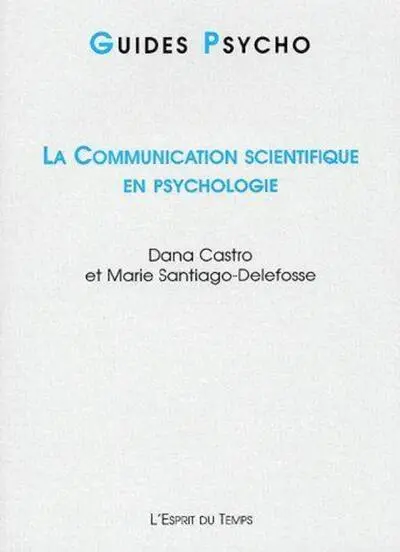 La communication scientifique en psychologie