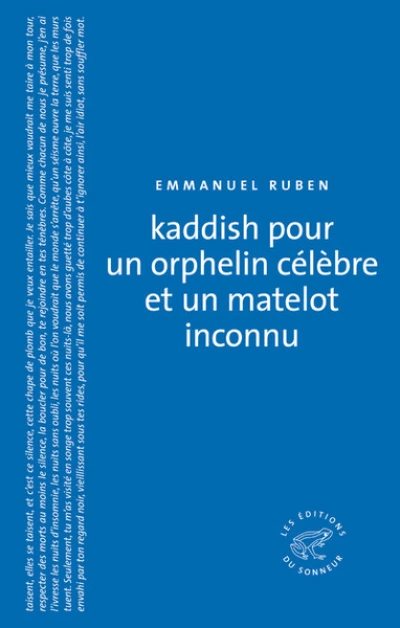 Kaddish pour orphelin célèbre et un matelot inconnu