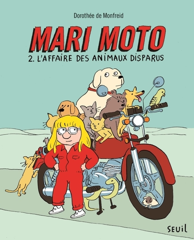 Mari Moto, tome 2 : L'affaire des animaux disparus