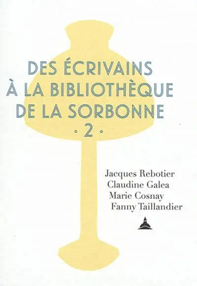 Des écrivains à la bibliothèque de la Sorbonne