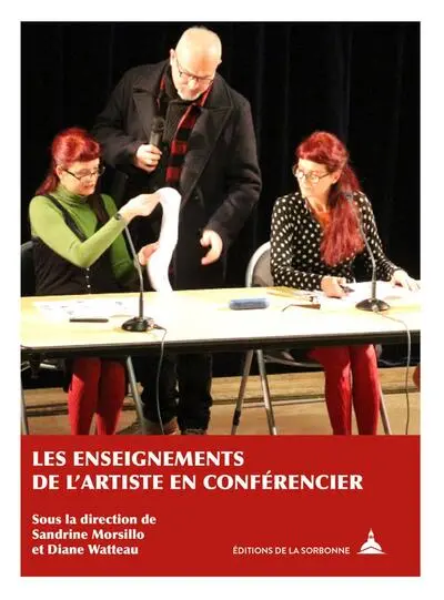 Les enseignements de l'artiste en conférencier