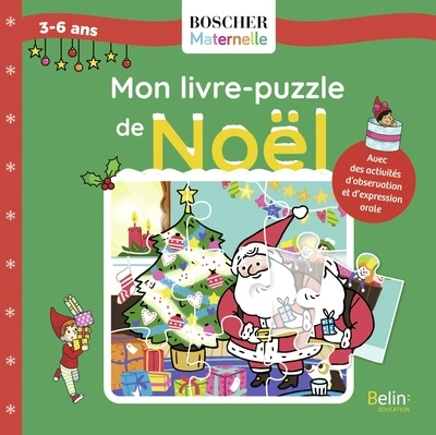 Mon livre-puzzle de Noël