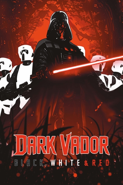 Dark Vador : Black, White & Red