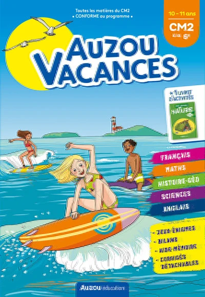 AUZOU VACANCES - DU CM2 À LA 6E