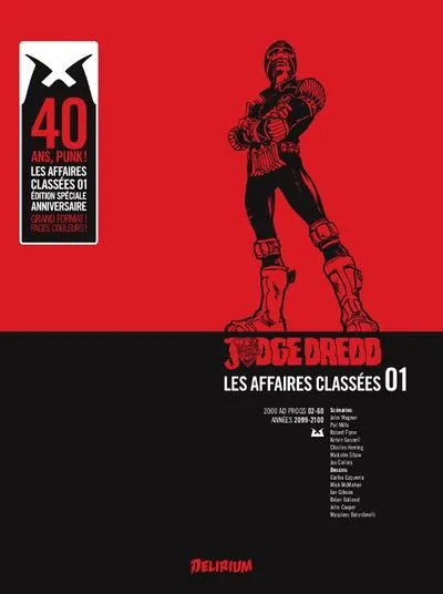 Judge Dredd, Affaires classées 1