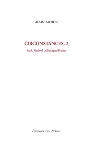 Circonstances,