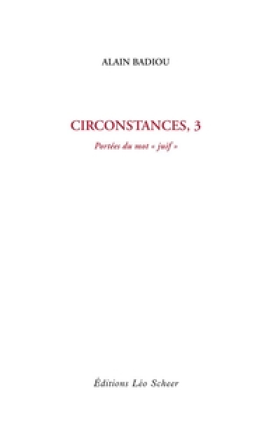 Circonstances,